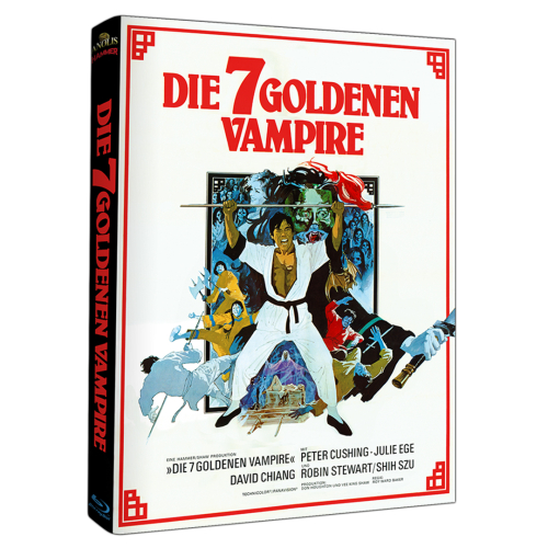 Die 7 Goldenen Vampire (Hammer Edition Nr. 45, Mediabook, Cover A)
