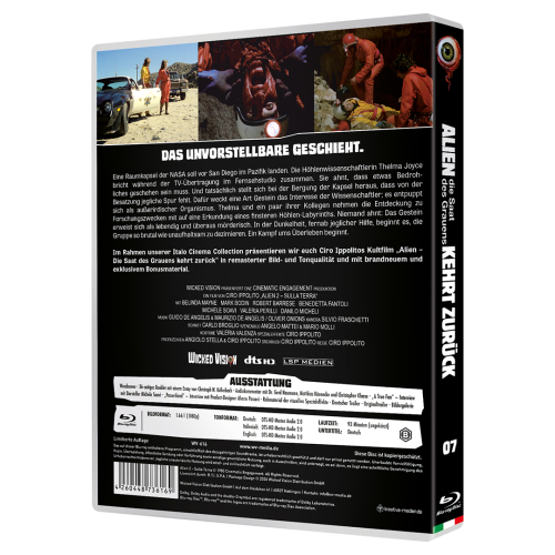 Preview: Alien - Die Saat des Grauens kehrt zurück (Italo Cinema Collection #07) [Blu-ray]