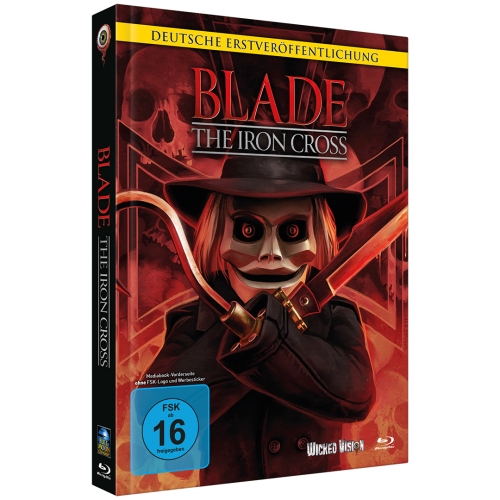 Blade - The Iron Cross (2-Disc Limited Mediabook Edition) [Cover A, Limited to 222 Stück] - SHOP EXCLUSIVE