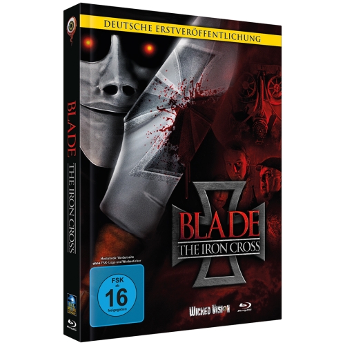 Blade - The Iron Cross (2-Disc Limited Mediabook Edition) [Cover C, Limitiert auf 222 Stück] - SHOP EXKLUSIV