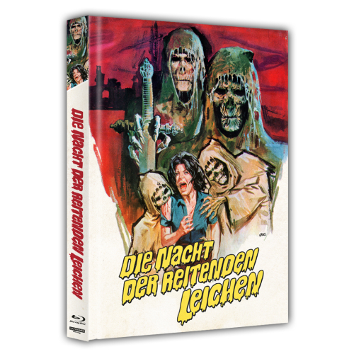 Die Nacht der reitenden Leichen - (2-Disc Limited Edition, 4K-UHD & Blu-ray) [Mediabook B, Limitiert auf 500 Stück]