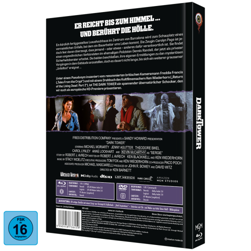 Preview: Dark Tower - Hochaus des Schreckens (2-Disc Limited Collector‘s Edition Nr. 97) [Cover A, Mediabook, Limitiert auf 333 Stück]
