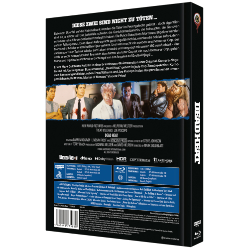 Dead Heat (2-Disc Limited Collector‘s Edition No. 93) [4K-UHD Blu-ray & Blu-ray, Cover C, Mediabook, Limited to 111 Units]