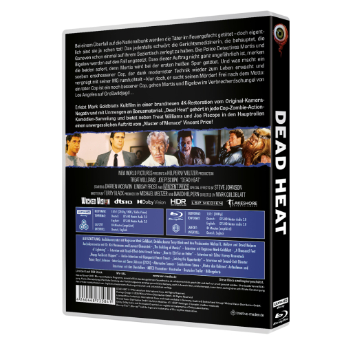 Preview: Dead Heat (2-Disc Limited Uncut-Edition) [4K-UHD Blu-ray & Blu-ray]