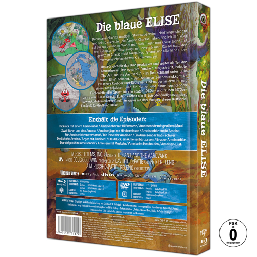 Preview: Die Blaue Elise (2-Disc Limited Collector‘s Edition Nr. 92) [Bu-ray & DVD, Cover A, Mediabook] - DIE LETZTEN EXEMPLARE
