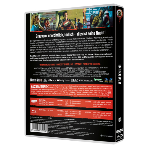 Intruder (Thrill Kill Collection #05) [2-Disc-Set 4K Ultra HD Blu-ray & Blu-ray]