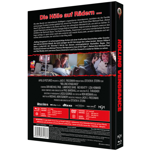 Rolling Vengeance - Monster Truck (2-Disc Limited Collector‘s Edition Nr. 76) [Cover A, Mediabook, Limited Edition]