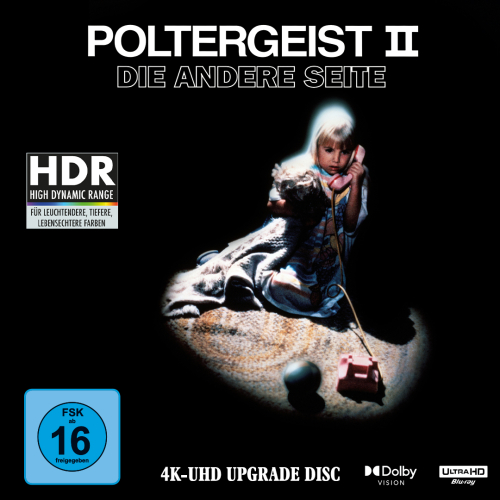 Poltergeist II: The Other Side - Upgrade UHD (cardboard sleeve) (4K-Ultra HD Blu-ray)