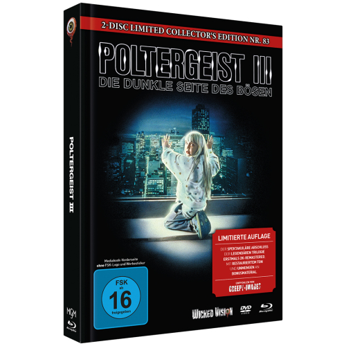 Poltergeist III (2-Disc Limited Collector‘s Edition No. 83) [Cover D, Mediabook, Limited Eidtion]