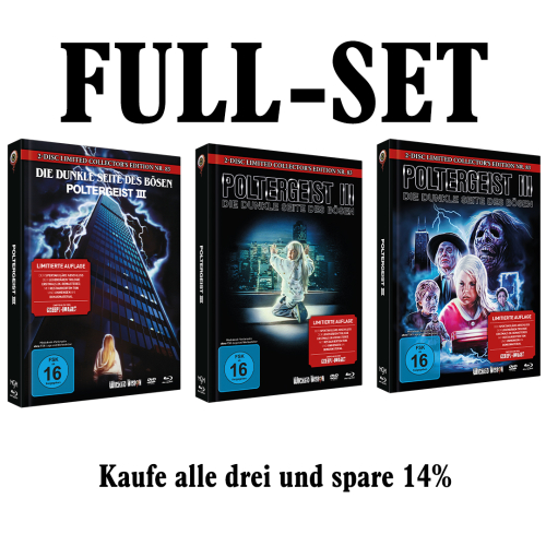 Poltergeist III | Full Set: Mediabooks Cover A & B