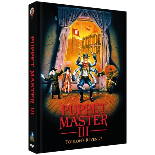 Puppet Master 3 - Toulon's Revenge (2-Disc Limited Mediabook Edition) [Cover B, 4K Ultra HD, Blu-ray, Limited to 333 units]