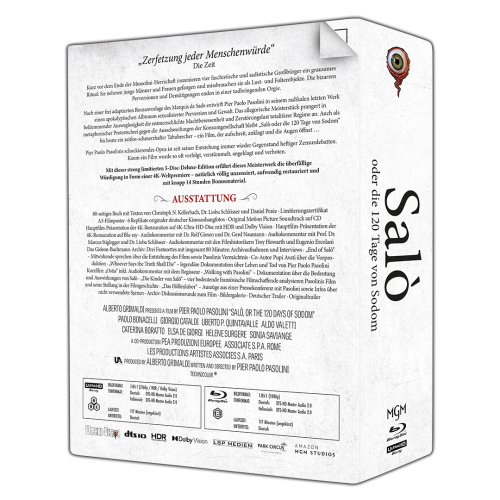 Salò oder die 120 Tage von Sodom (5-Disc Deluxe Limited Edition) [Artwork A]