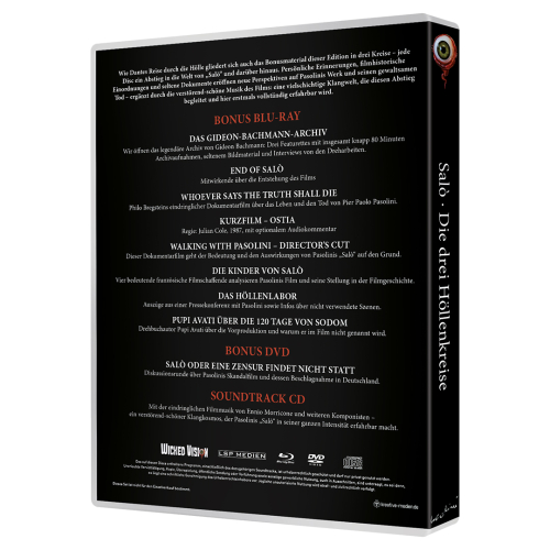 Salò oder die 120 Tage von Sodom (5-Disc Deluxe Limited Edition) [Artwork A]