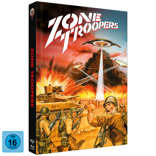 Zone Troopers (2-Disc Limited Collector‘s Edition Nr. 96) [Cover A, Mediabook, Limitiert auf 333 Stück]