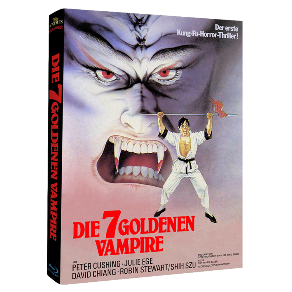 Die 7 Goldenen Vampire (Hammer Edition Nr. 45, Mediabook, Cover C)