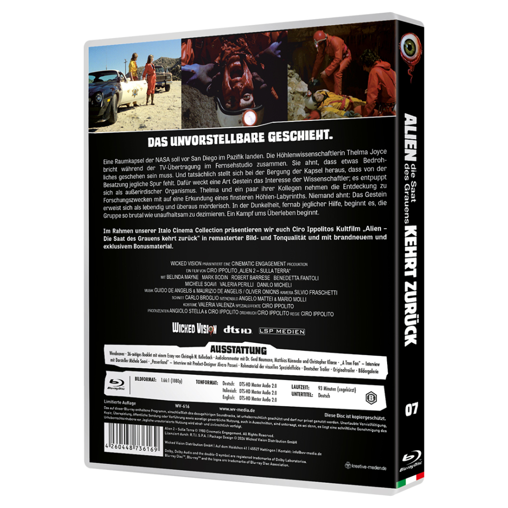 Alien - Die Saat des Grauens kehrt zurück (Italo Cinema Collection #07) [Blu-ray]