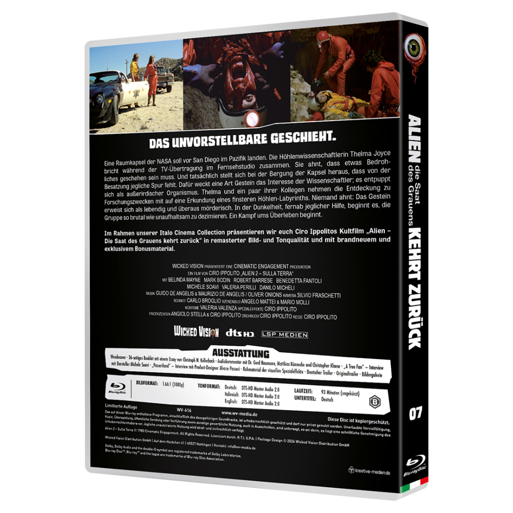 Alien - Die Saat des Grauens kehrt zurück (Italo Cinema Collection #07) [Blu-ray]