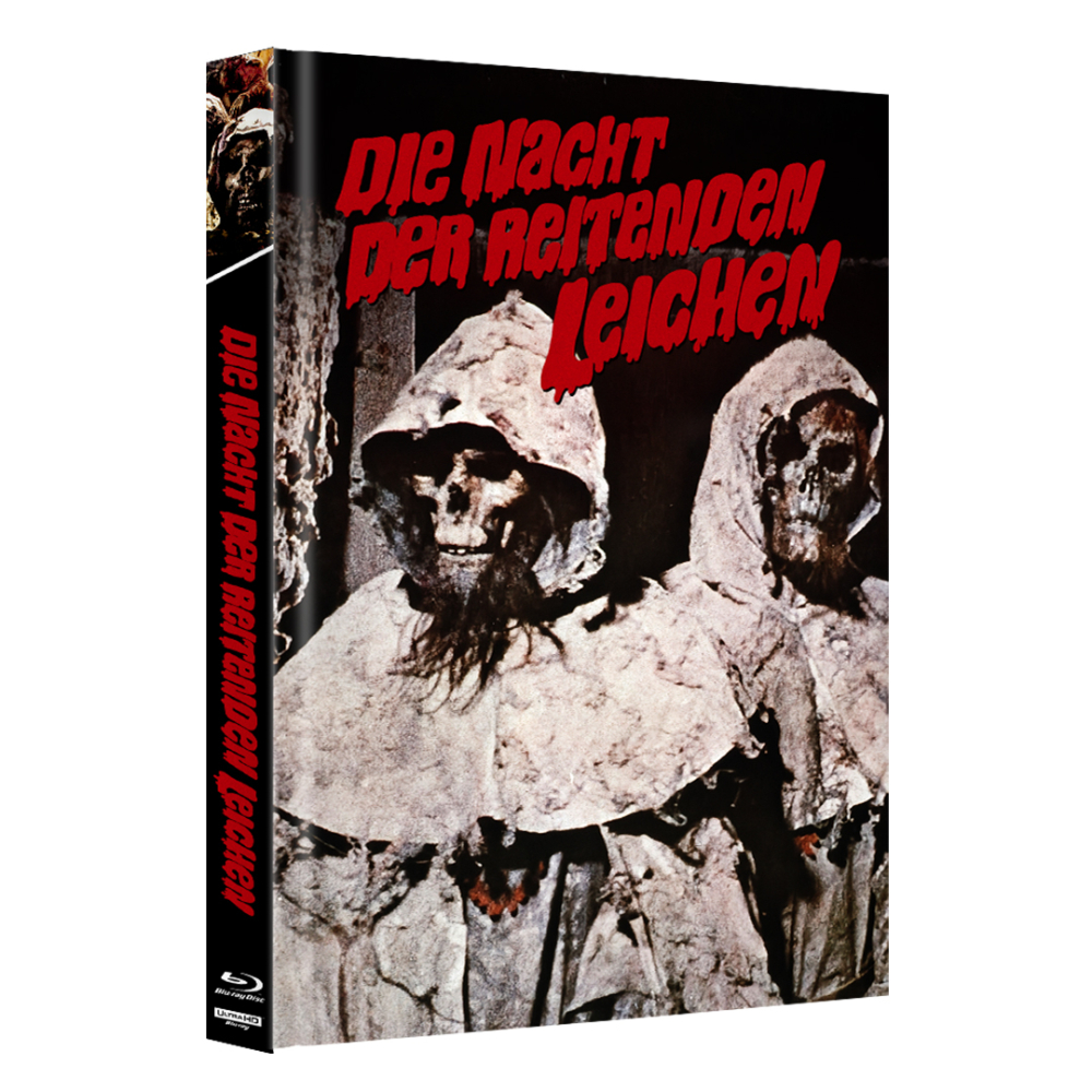 Die Nacht der reitenden Leichen - (2-Disc Limited Edition, 4K-UHD & Blu-ray) [Mediabook A, Limitiert auf 500 Stück]