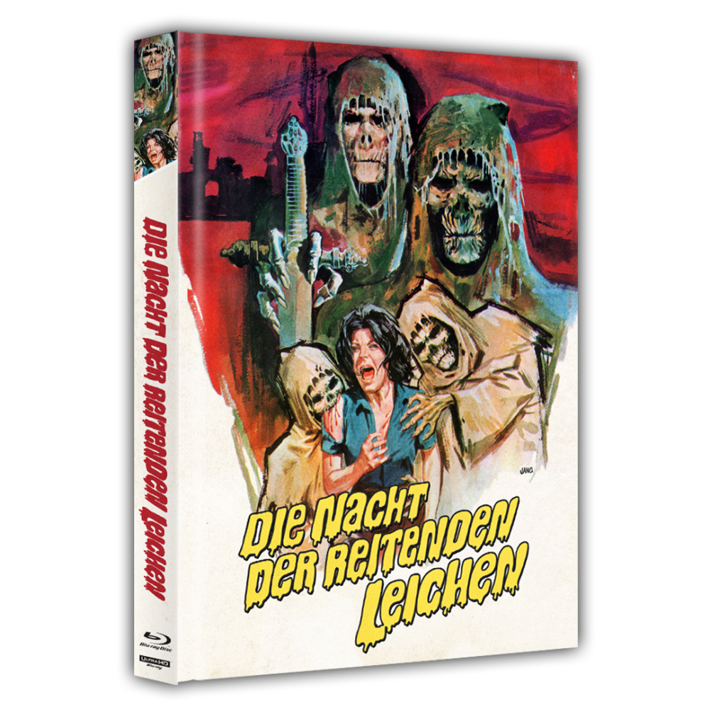 Die Nacht der reitenden Leichen - (2-Disc Limited Edition, 4K-UHD & Blu-ray) [Mediabook B, Limitiert auf 500 Stück]
