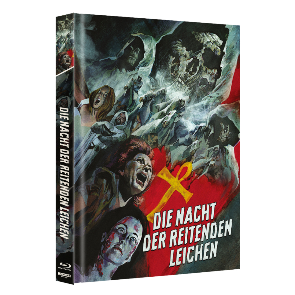 Die Nacht der reitenden Leichen - (2-Disc Limited Edition, 4K-UHD & Blu-ray) [Mediabook C, Limitiert auf 500 Stück]