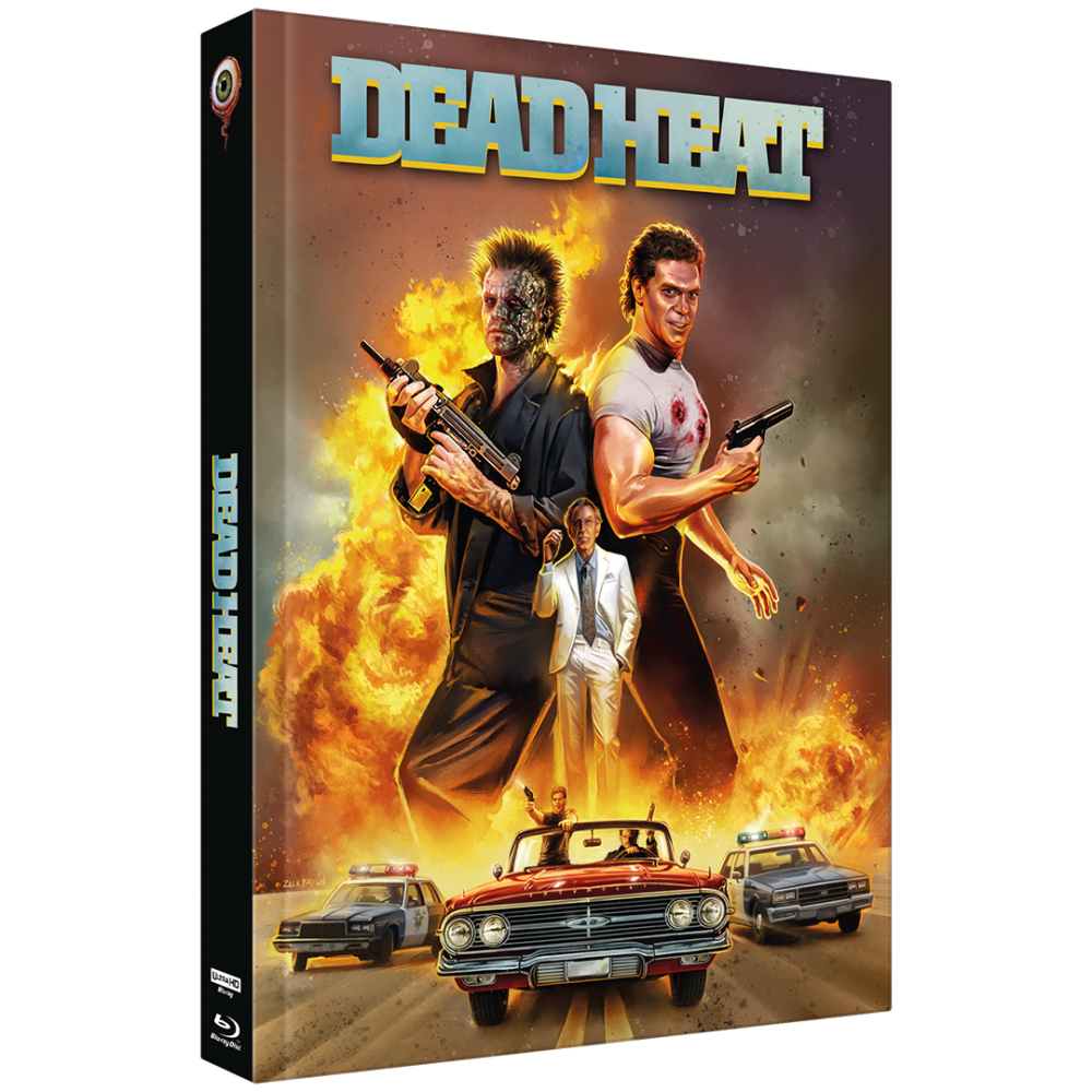 Dead Heat (2-Disc Limited Collector‘s Edition Nr. 93) [4K-UHD Blu-ray & Blu-ray, Cover A, Mediabook, Limitiert auf 222 Stück]