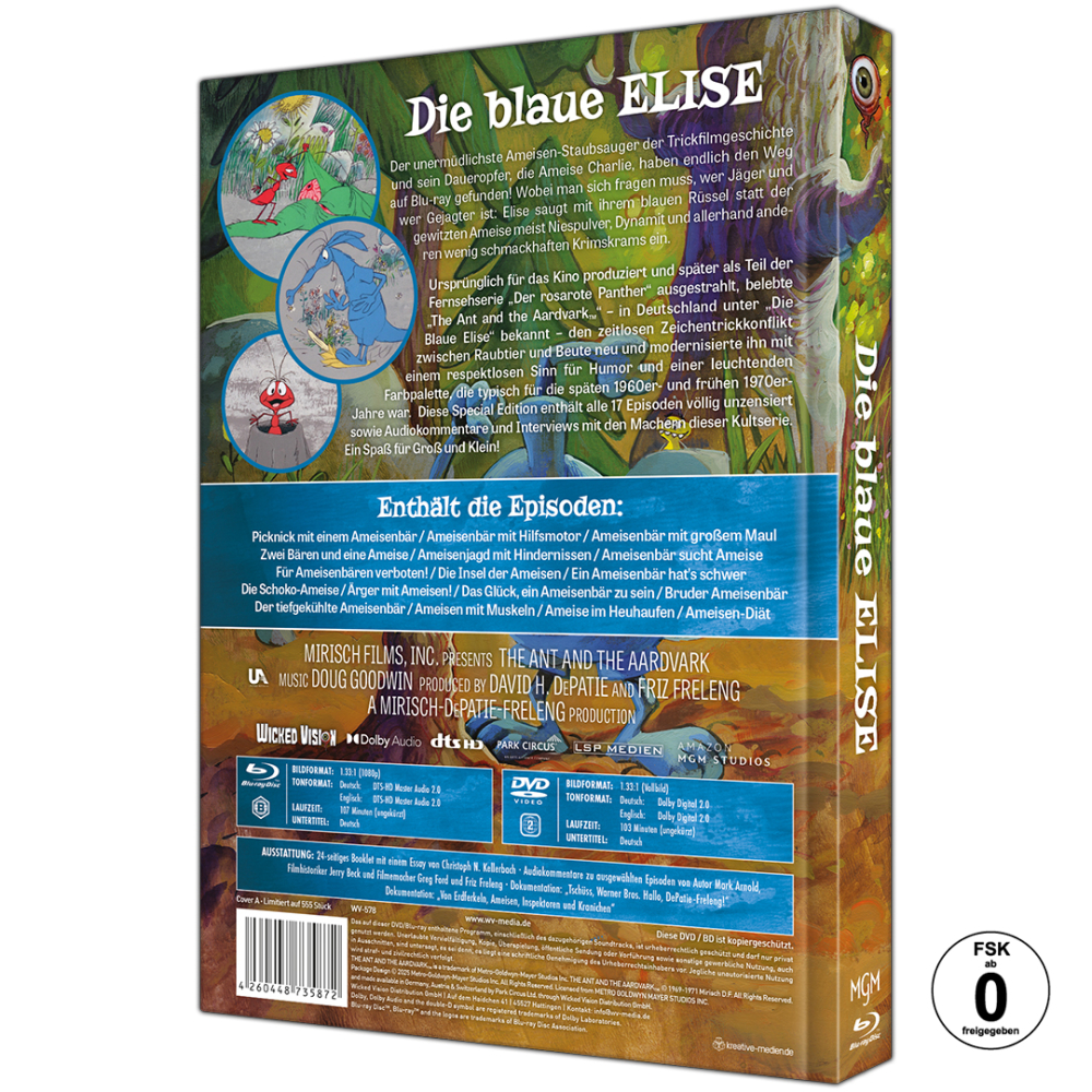 Die Blaue Elise (2-Disc Limited Collector‘s Edition Nr. 92) [Bu-ray & DVD, Cover A, Mediabook] - DIE LETZTEN EXEMPLARE