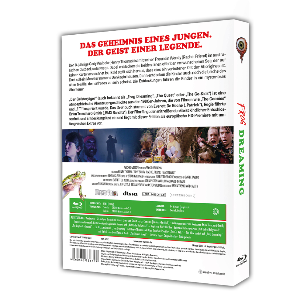 Der Geisterjäger [Frog Dreaming] (Limited Special Edition mit O-Card und Wendecover)