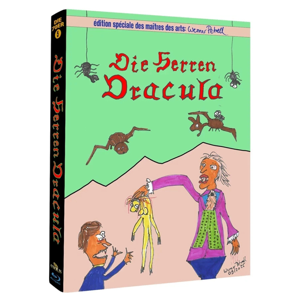 Die Herren Draculas (Phantastische Filmklassiker Nr. 32) [Mediabook, Werner Petrell Artwork] - SIGNIERT