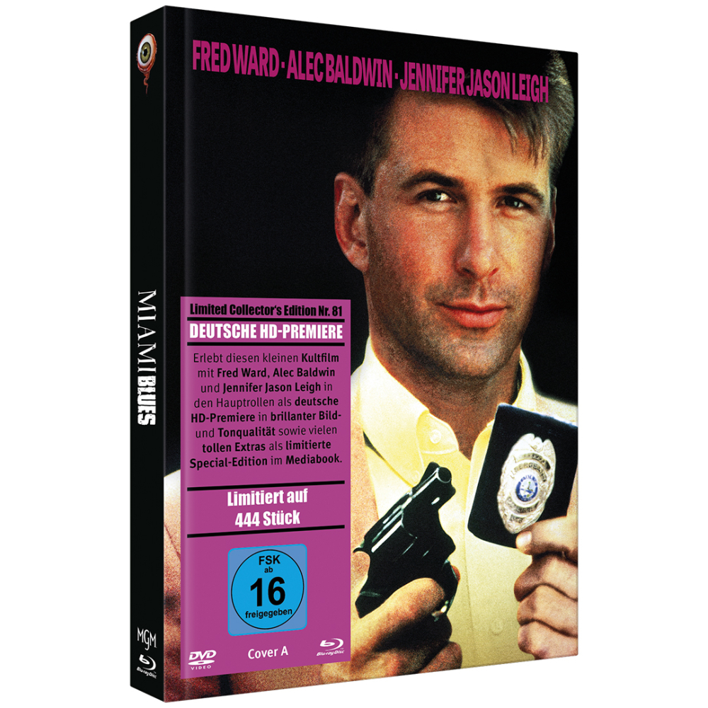 Miami Blues (2-Disc Limited Collector‘s Edition NO. 81) [Cover A, Mediabook, Limited to 444 units]