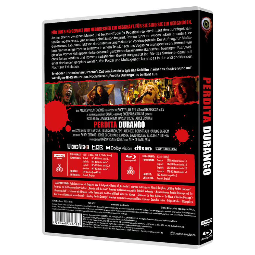 PERDITA DURANGO (2-Disc Limited Special Edition mit O-Card-Schuber] [4K Ultra HD Blu-ray & Blu-ray]