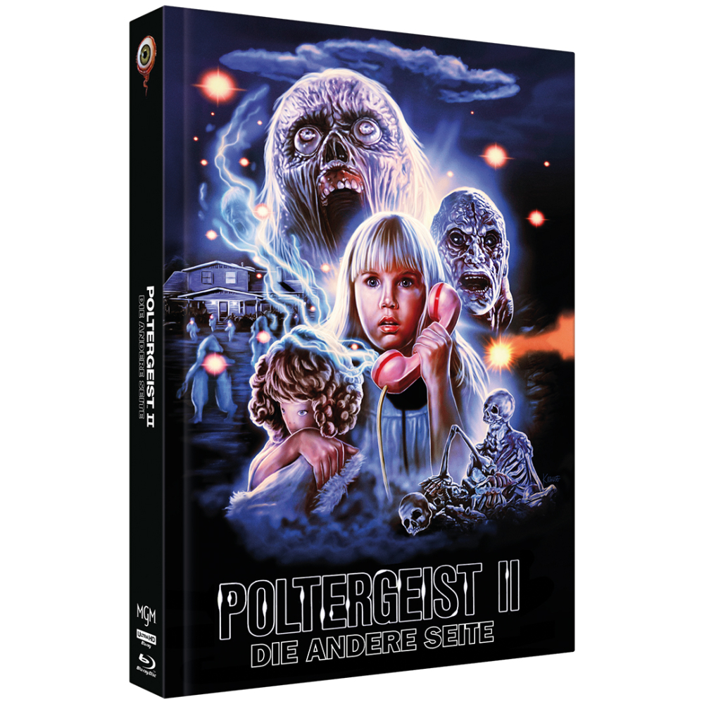 Poltergeist II - Die andere Seite (2-Disc Limited Collector‘s Edition Nr. 82) [Cover F, Mediabook, Ultra HD Blu-ray & Blu-ray, Limitierte Auflage]