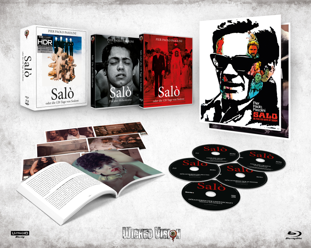 Salò or the 120 Days of Sodom (5-Disc Deluxe Limited Edition) [Artwork B]