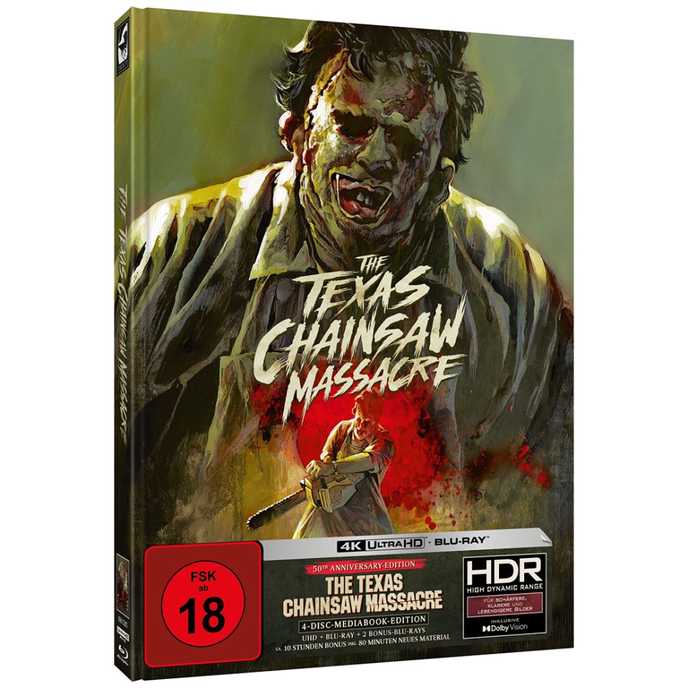 The Texas Chainsaw Massacre | Mediabook A (Ultra HD Blu-ray + 3x Blu-ray)