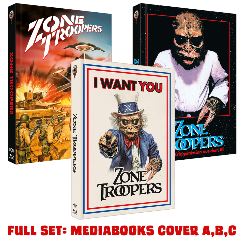 Zone Troopers | Full Set: Mediabooks Cover A,B,C
